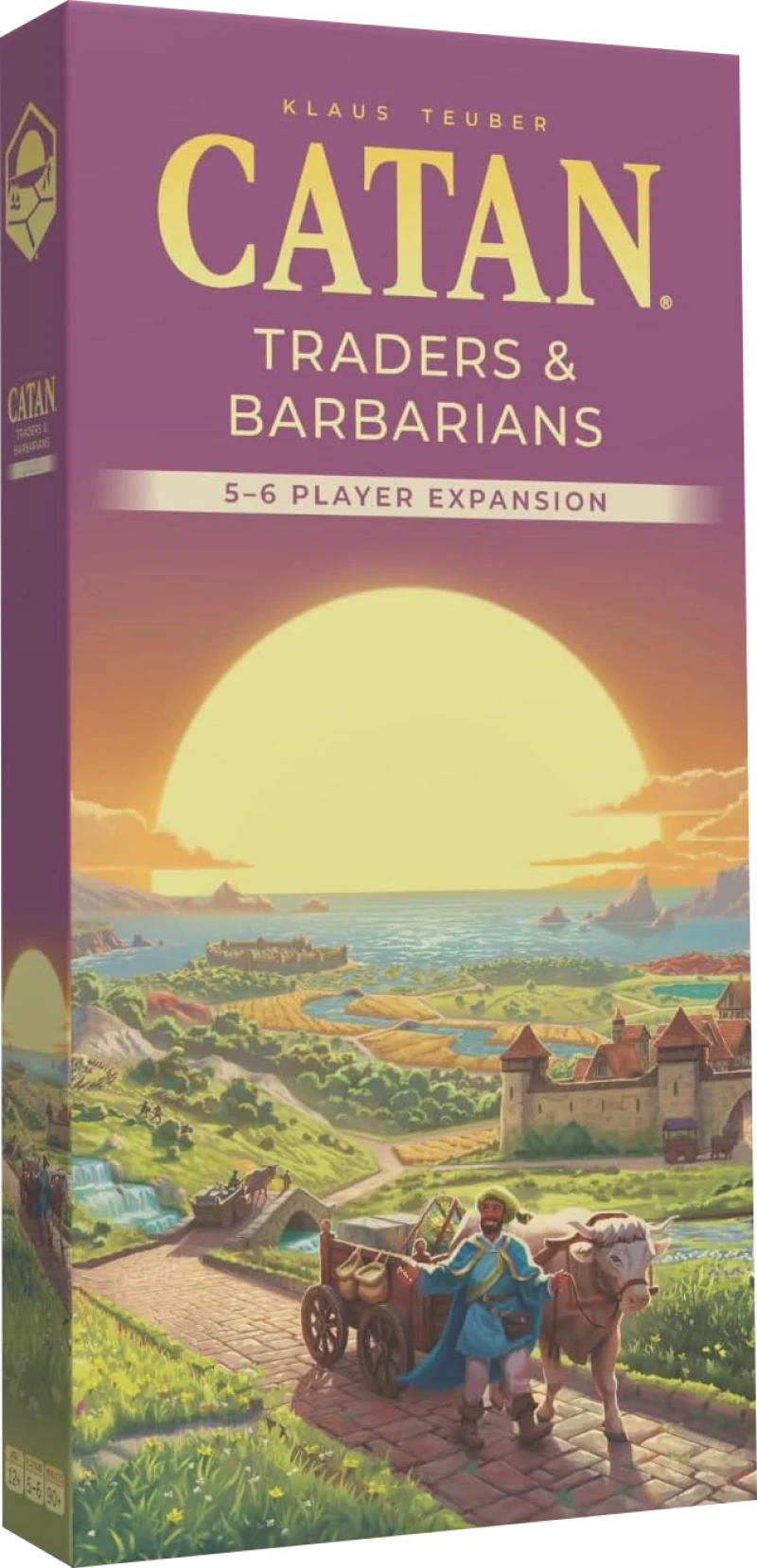CATAN Traders & Barbarians 5-6 Player Board Game Extension (6th Edition)