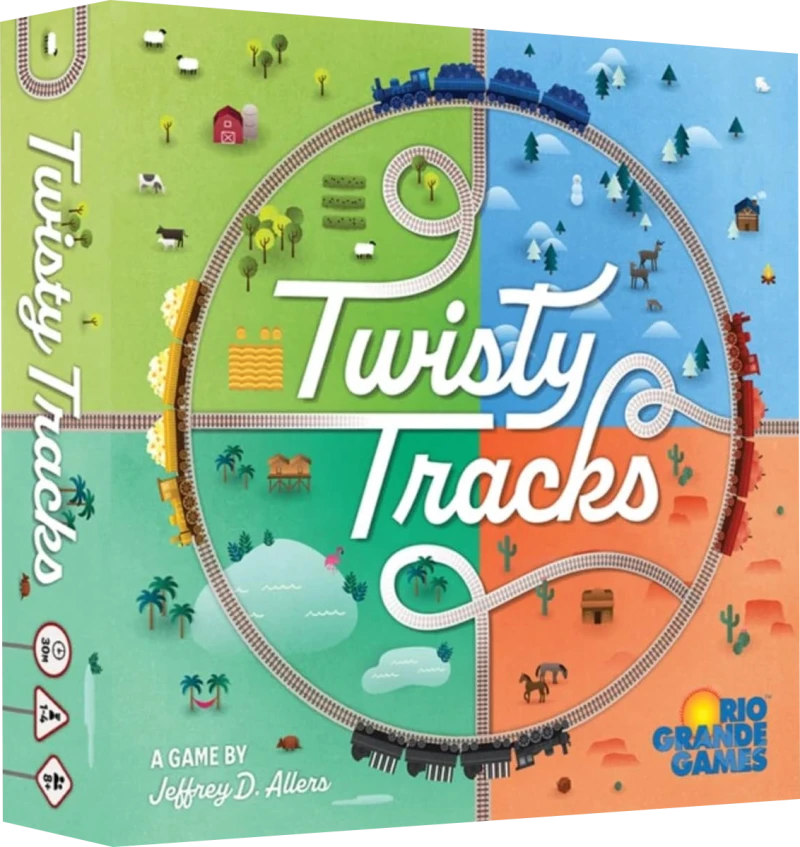 Rio Grande Games - Twisty Tracks