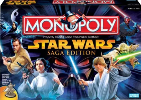 Monopoly Game Star Wars Saga Edition