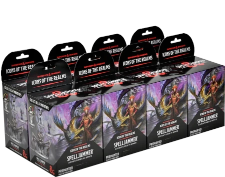 WizKids D&D Icons of The Realms: Spelljammer: Adventures in Space - 8ct. Booster Brick