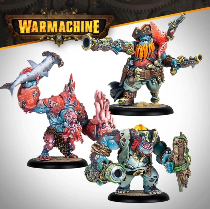 Warmachine: Southern Kriels Brineblood Marauders Battlegroup Box