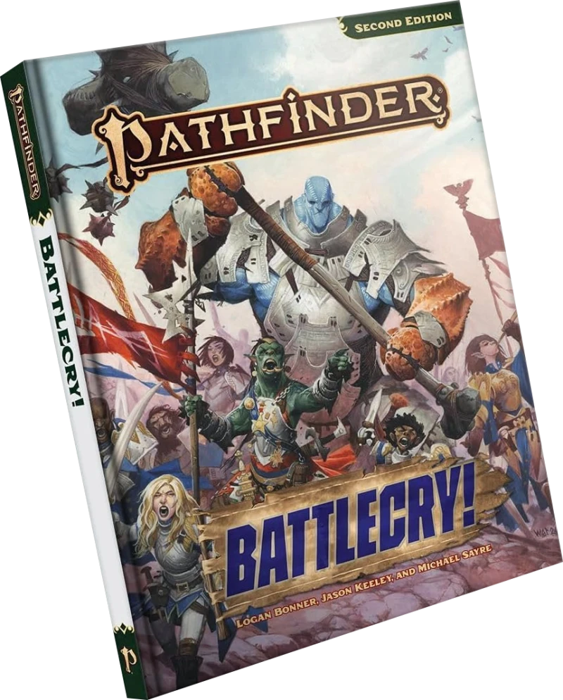 Pathfinder Battlecry! Hardcover - Second Edition Remaster Rulebook