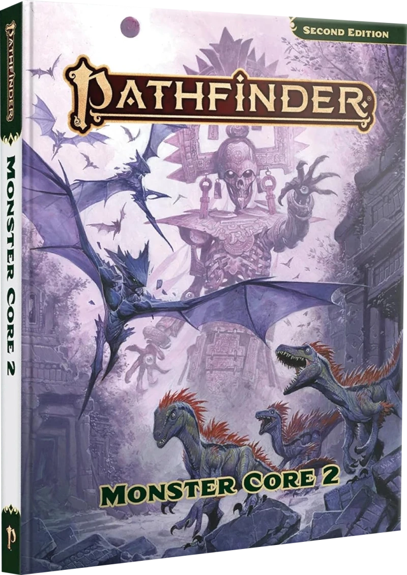 Pathfinder Monster Core 2 Hardcover - Second Edition Remaster RPG Rulebook