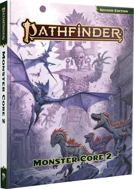 Pathfinder Monster Core 2 Hardcover - Second Edition Remaster RPG Rulebook