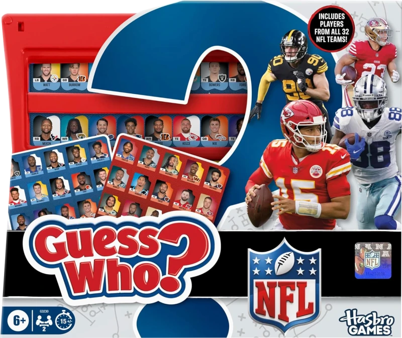 Guess Who? NFL Edition Board Game